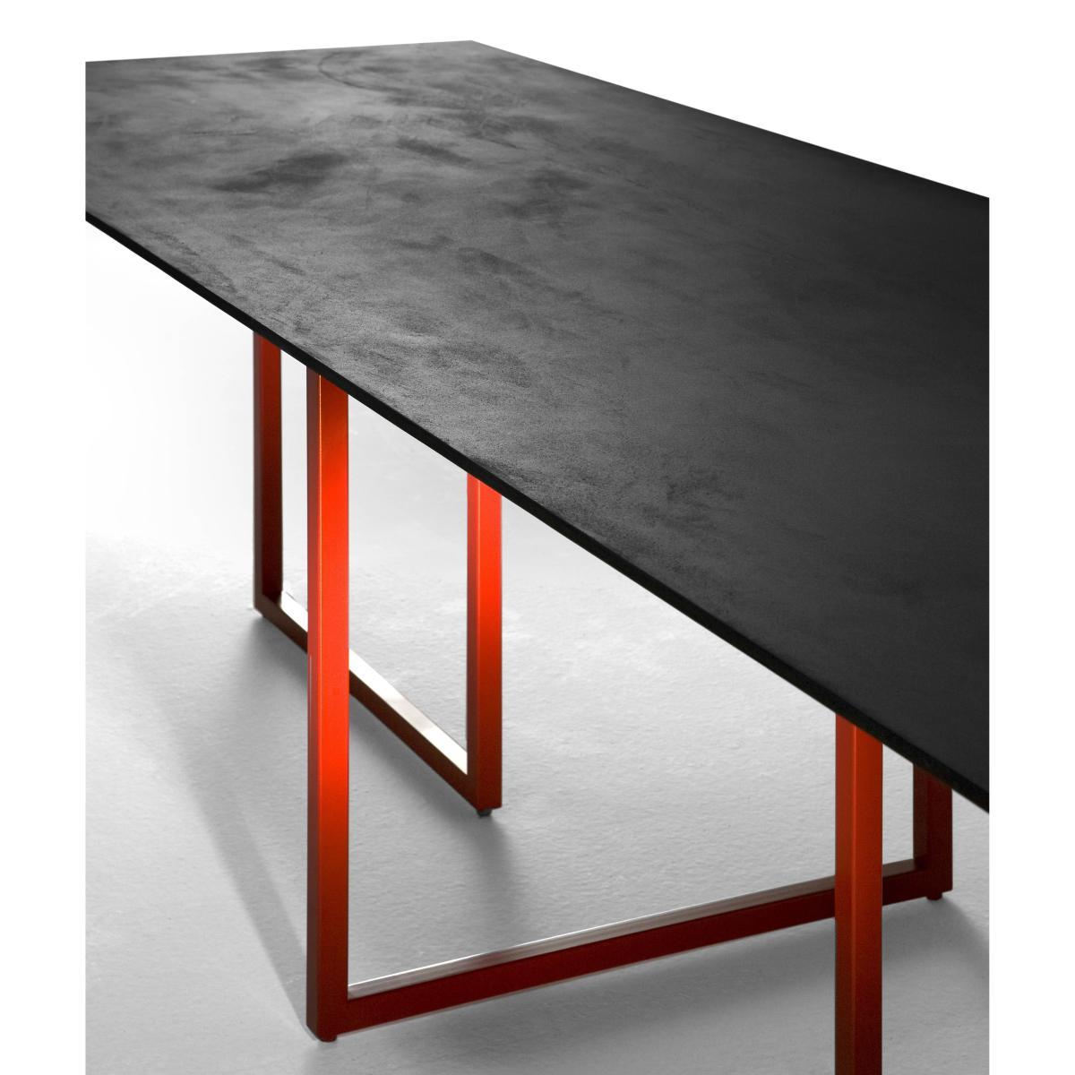 Gazelle Rectangular table by Driade Red/Black – image 5