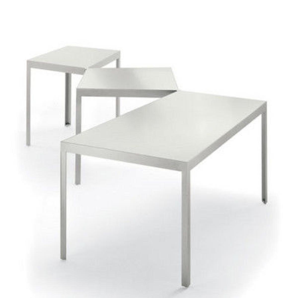 Campo d'Oro Rectangular table - Modular by De Padova White – image 5