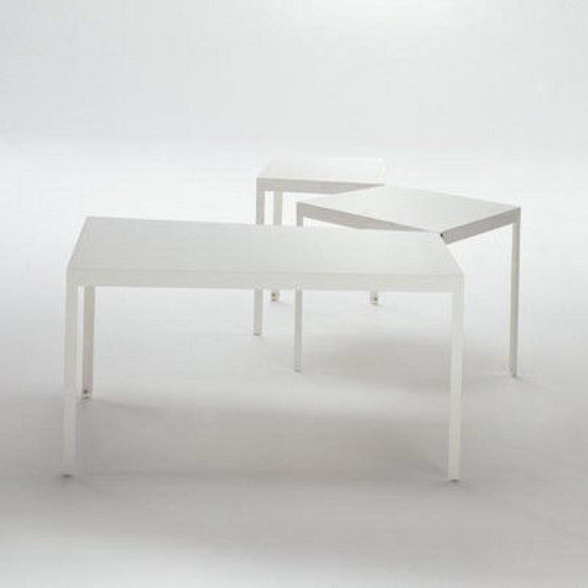 Campo d'Oro Rectangular table - Modular by De Padova White – image 8