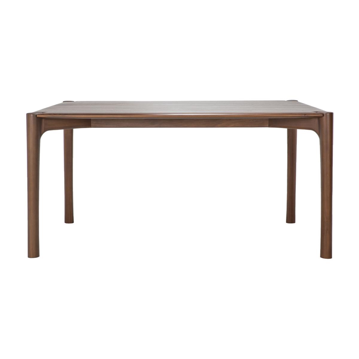 PI Rectangular table natural wood / 160 x 80 cm - Solid teak / 6 people - Ethnicraft – image 1