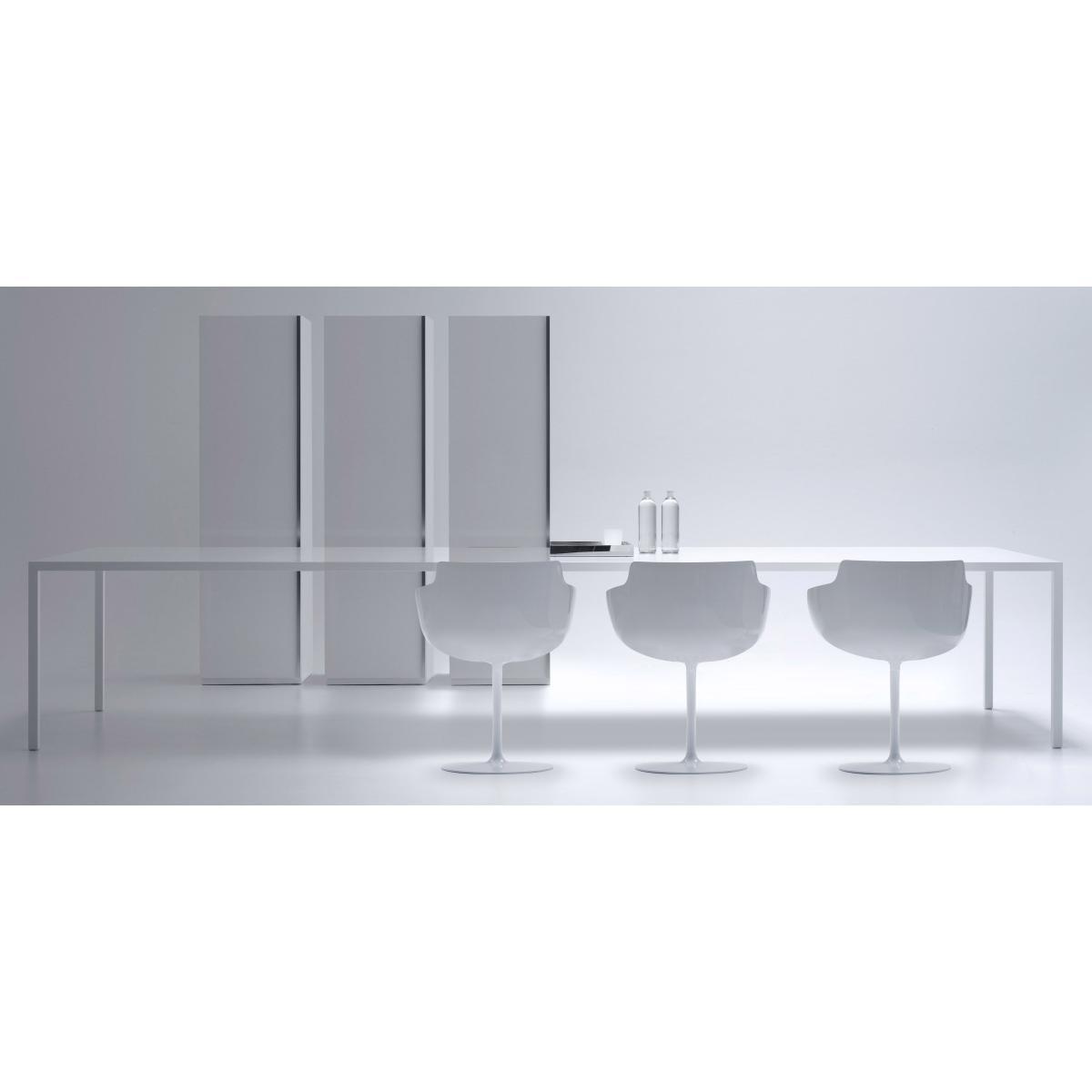 Tense Rectangular table - 120 x 360 cm by MDF Italia White – image 5