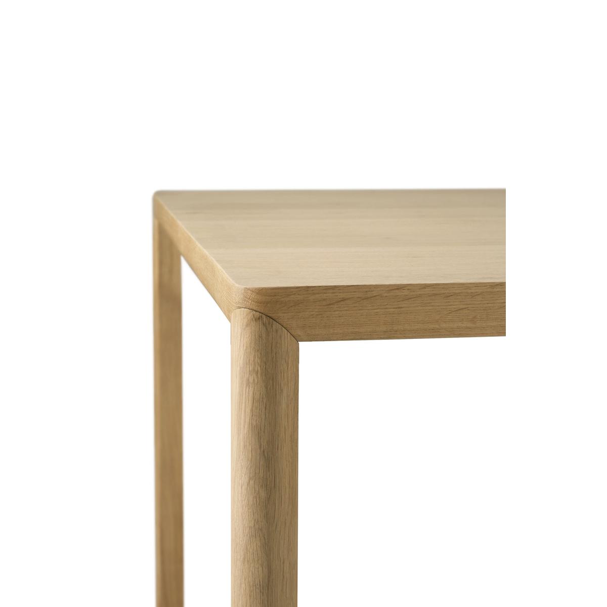 Air Rectangular table - / 160 x 80 cm - 6-seater / Oak by Ethnicraft Natural wood – image 4