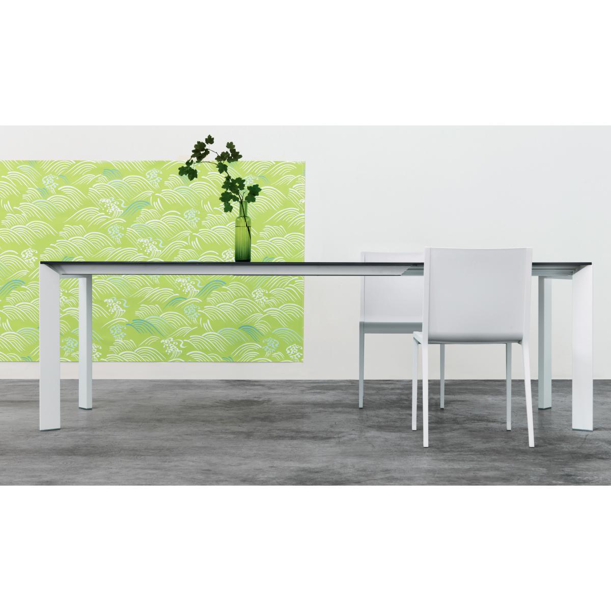 Nori Extending table - With extensions by Kristalia White – image 3