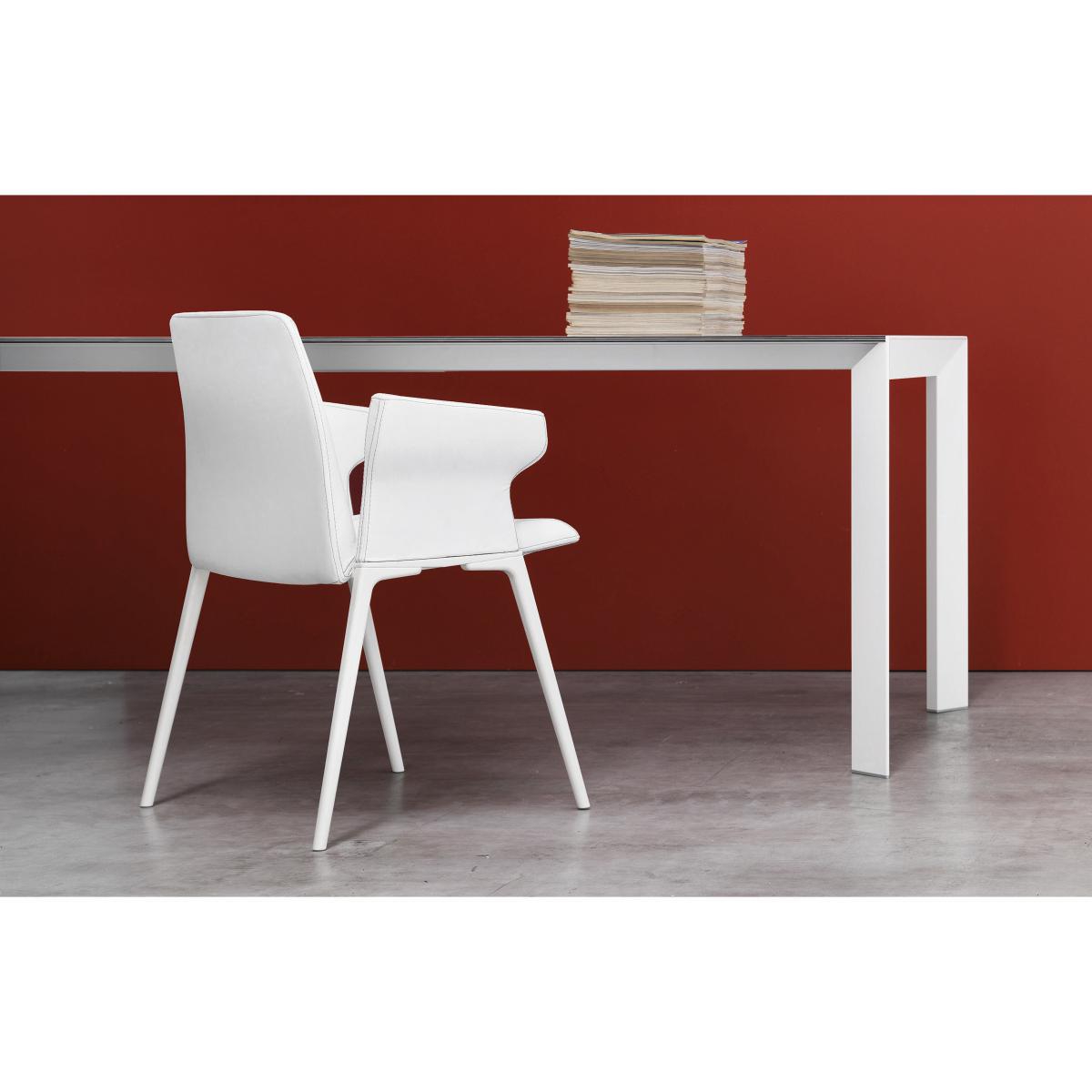 Nori Extending table - With extensions by Kristalia White – image 4