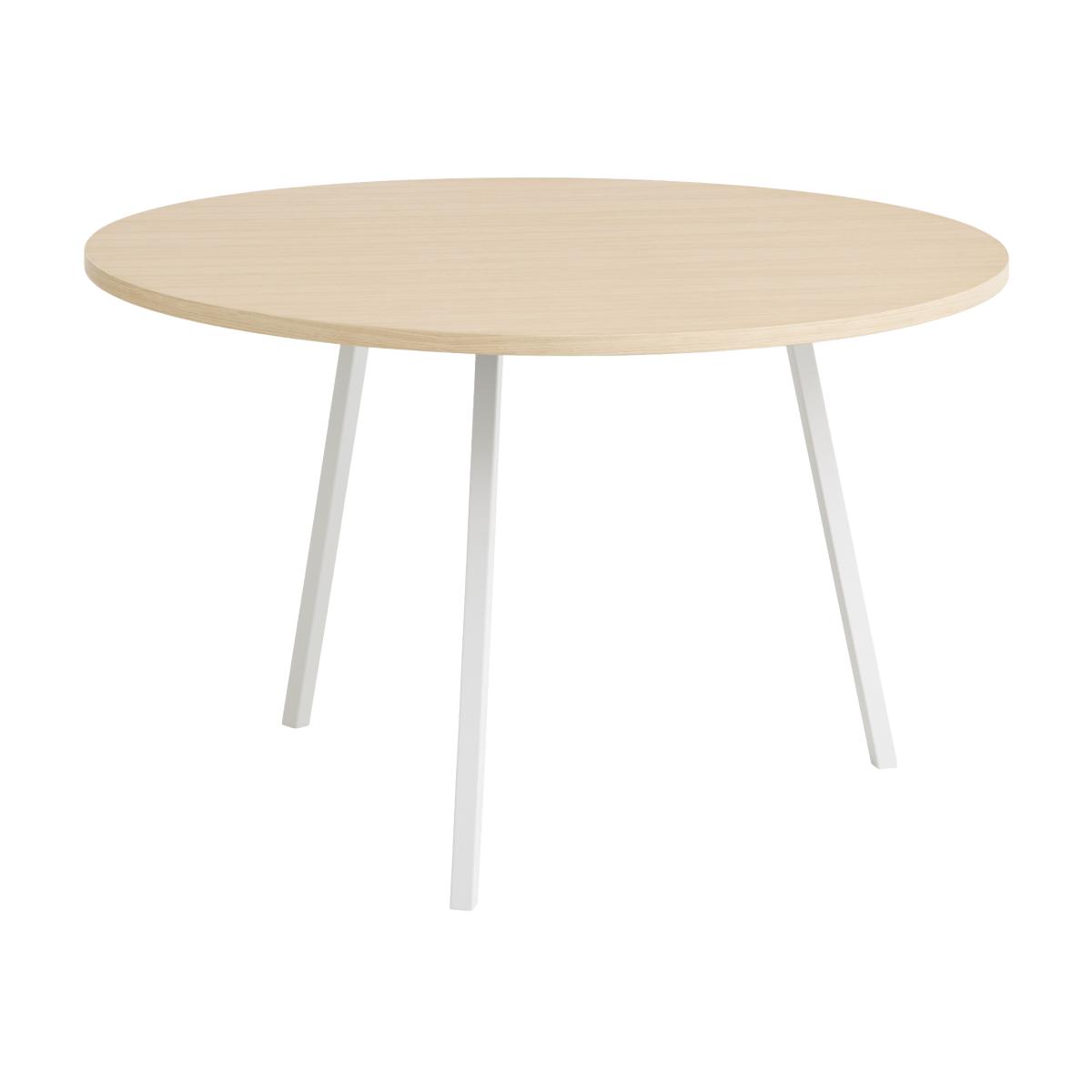 Loop Round table natural wood / Ø 120 cm - Hay – image 1