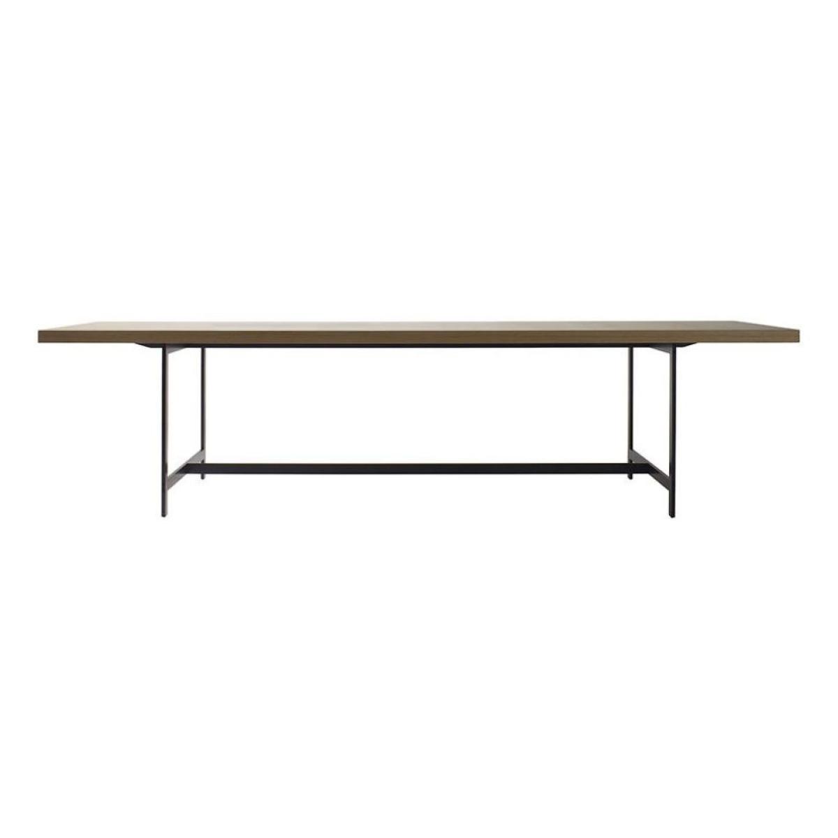 Lochness Rectangular table - / Piero Lissoni, 2015 - 300 x 90 cm by Cappellini Natural wood – image 2