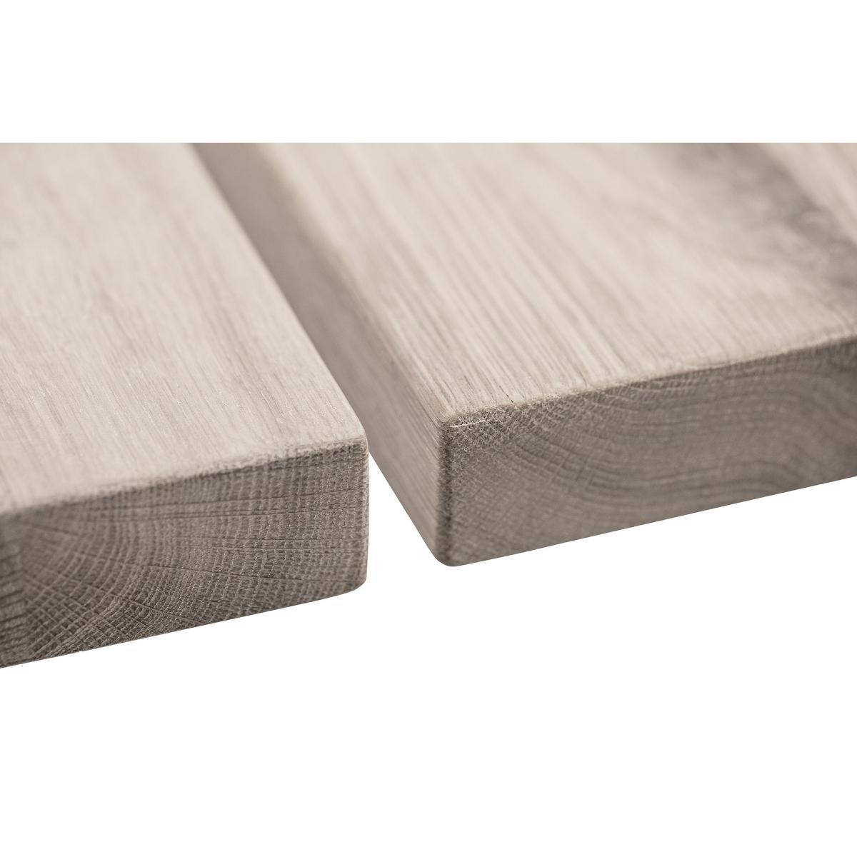 Cozy Rectangular table - / 200 x 95 cm - Oak & metal by Bloomingville Natural wood – image 4