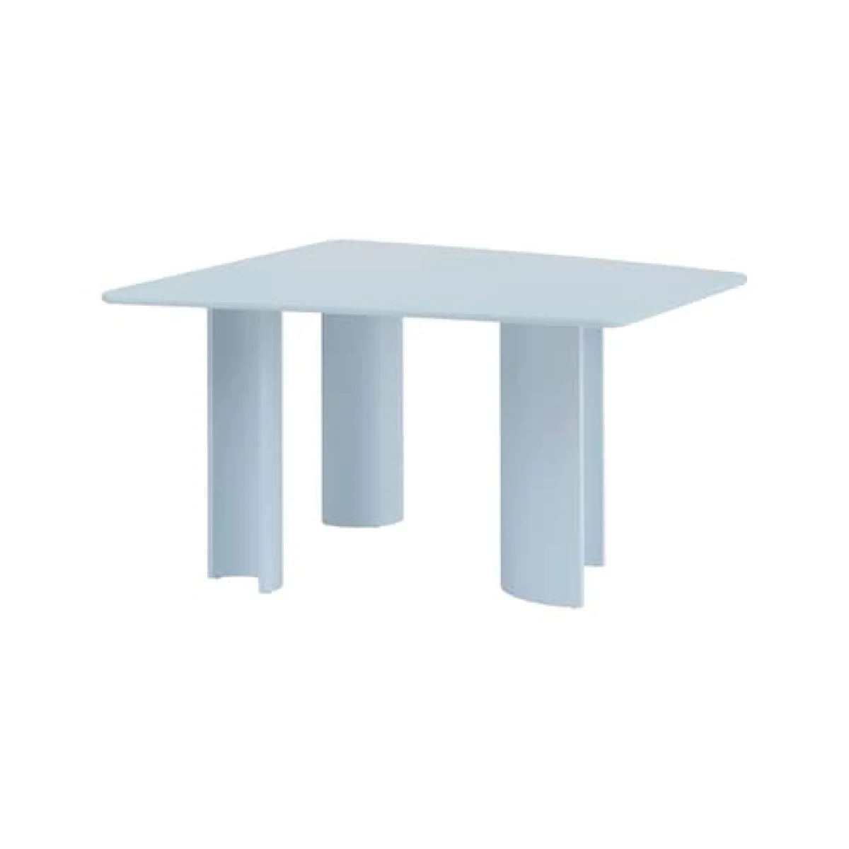 Re-Norm Rectangular table wood blue / 130 x 120 cm - Muuto – image 2