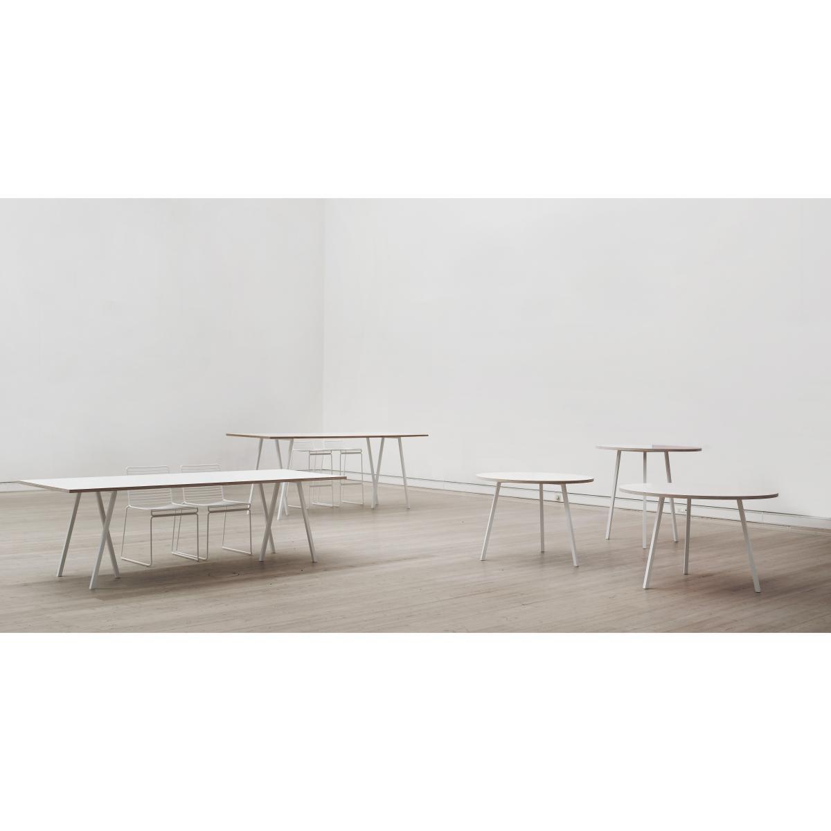 Loop Table - L 200 cm by Hay White – image 2