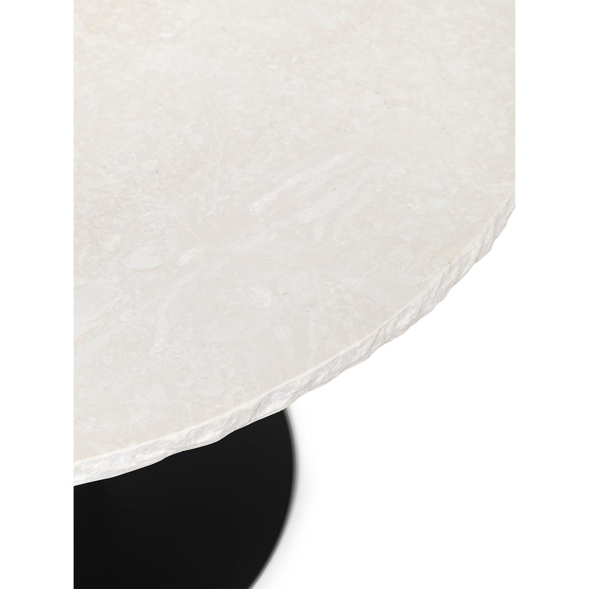 Mineral Round table - / Ø 90 x H 72 cm - Marble by Ferm Living White – image 2