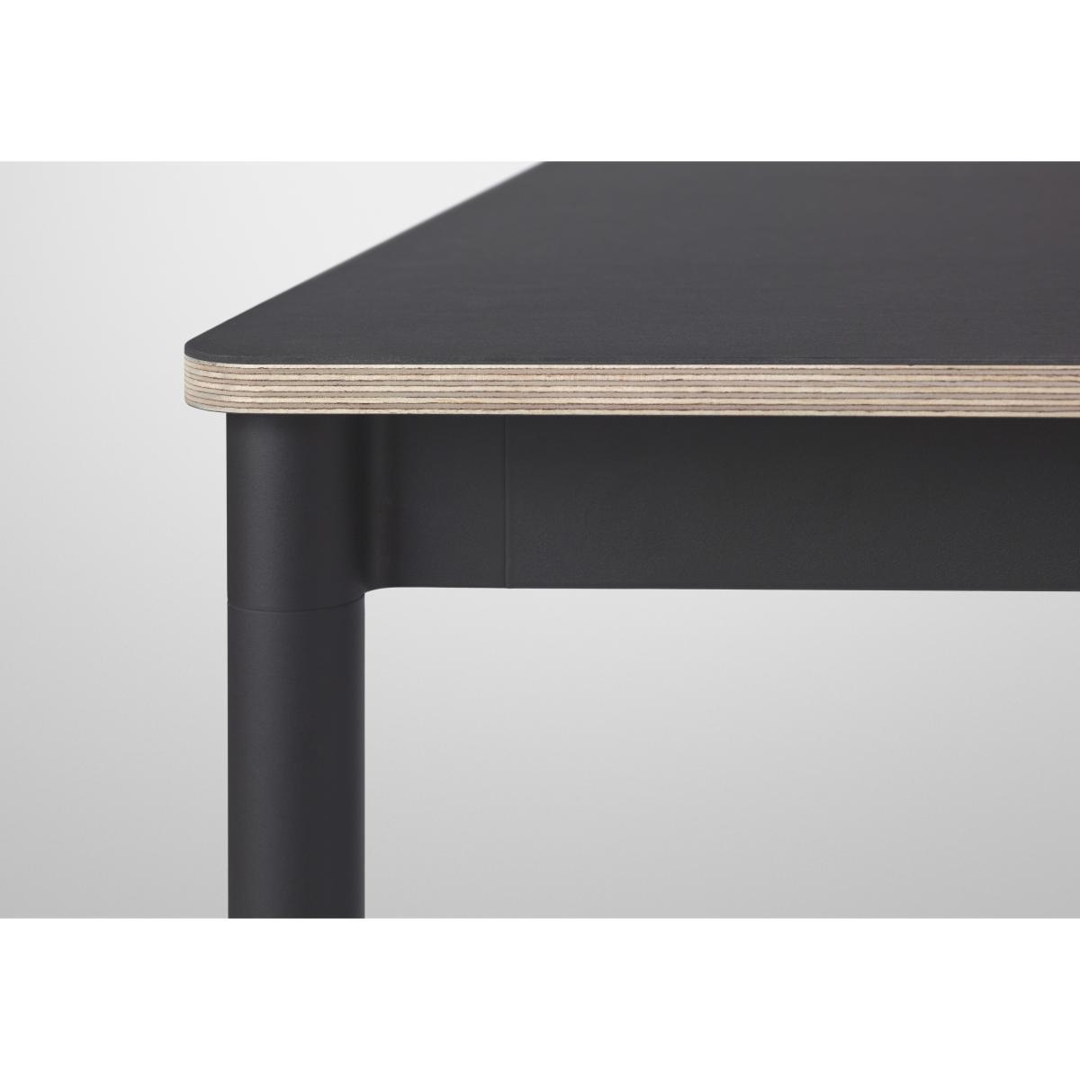 Base Rectangular table - /250 x 90 cm by Muuto White – image 3