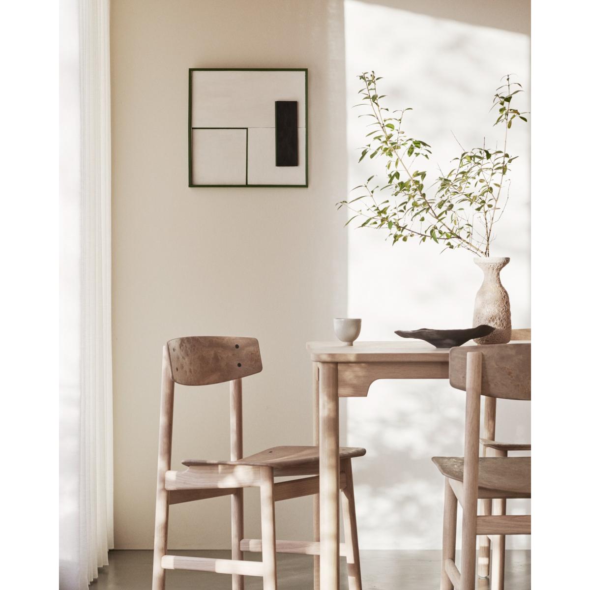 Mater Conscious BM5462 table 90x160 cm Soaped oak – image 2