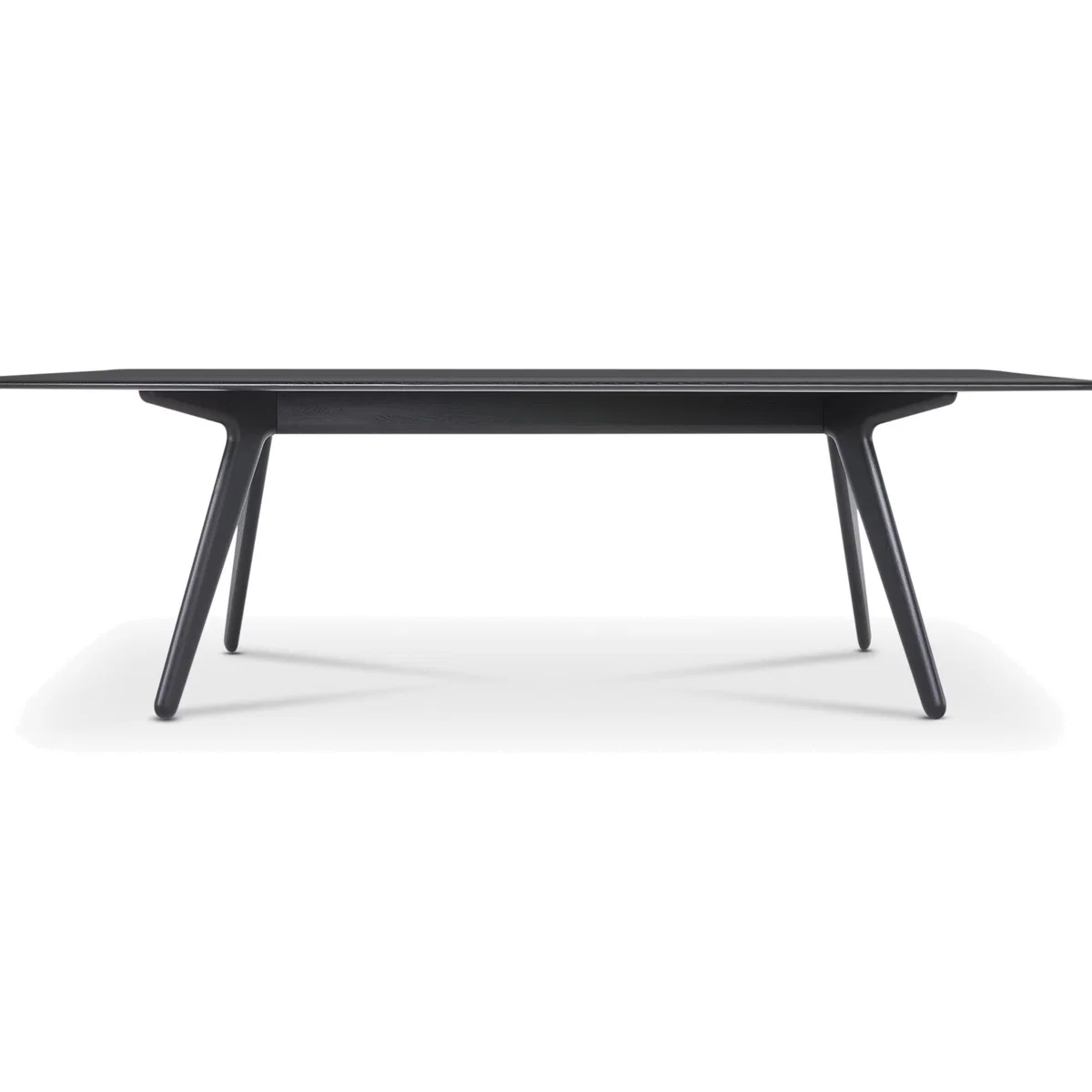 Tom Dixon Slab dining table 96x200 cm Black oak – image 1