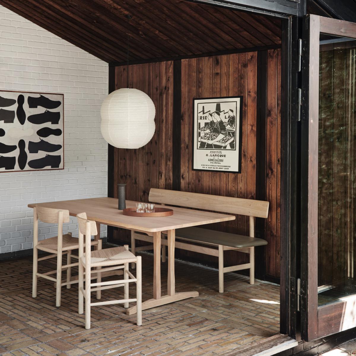 Fredericia Furniture C18 Shaker Table dining table Soap-treated oak 180x90cm – image 3