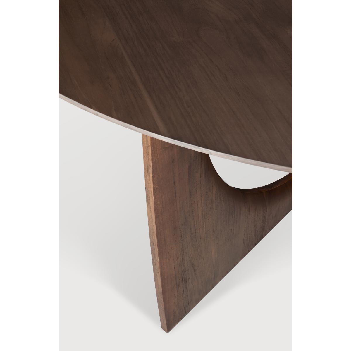 Ethnicraft Geometric dining table Dark stained teak 150 cm – image 2