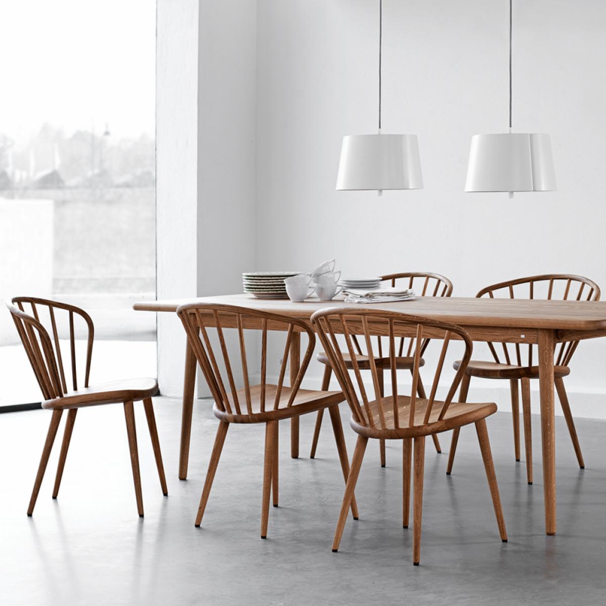 Stolab Miss Holly table 175x100 + 2 extension piece 2x50 cm Oak light matt lacquer – image 2