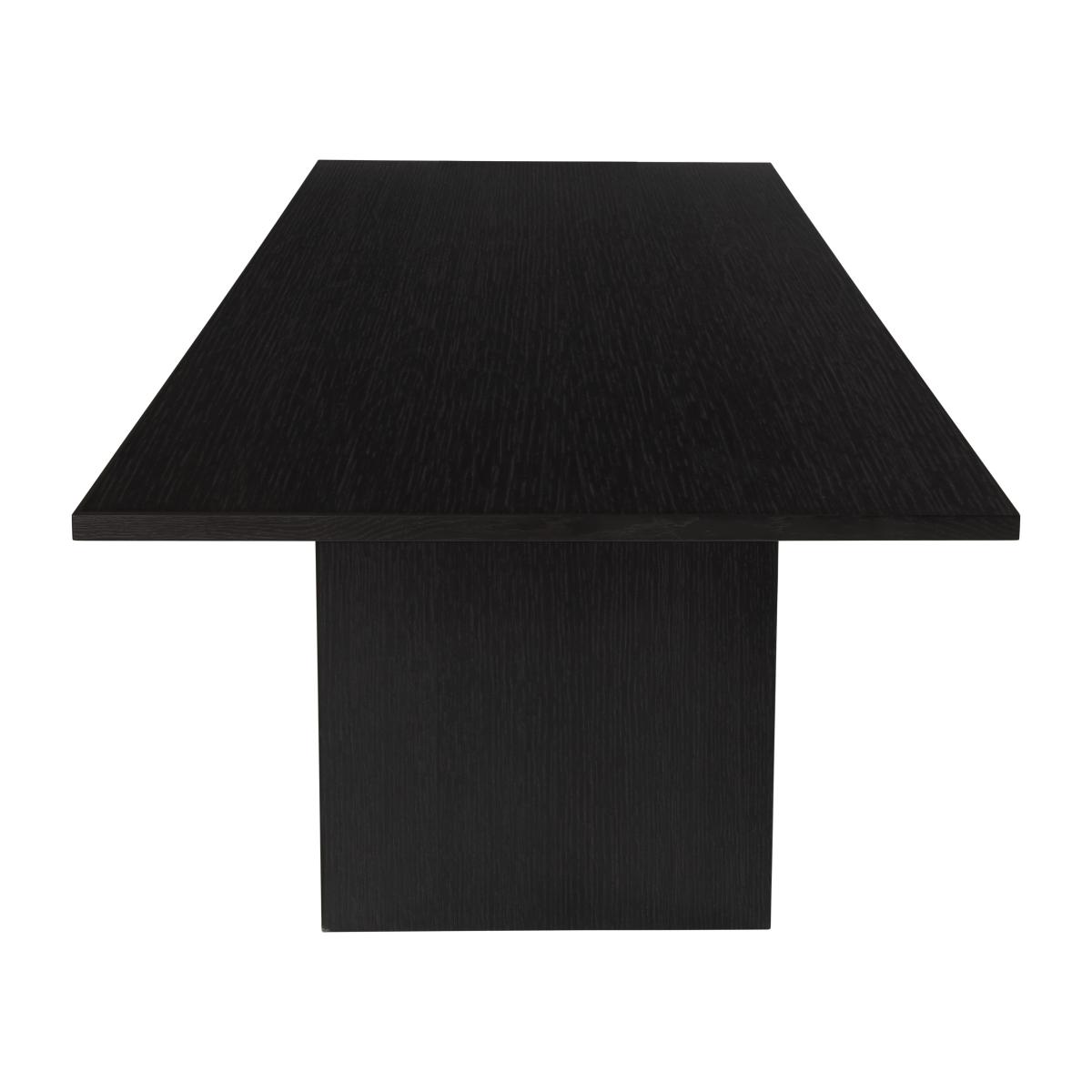 Gubi Private dining room table 100x320 cm Brown-black stained oak – image 2