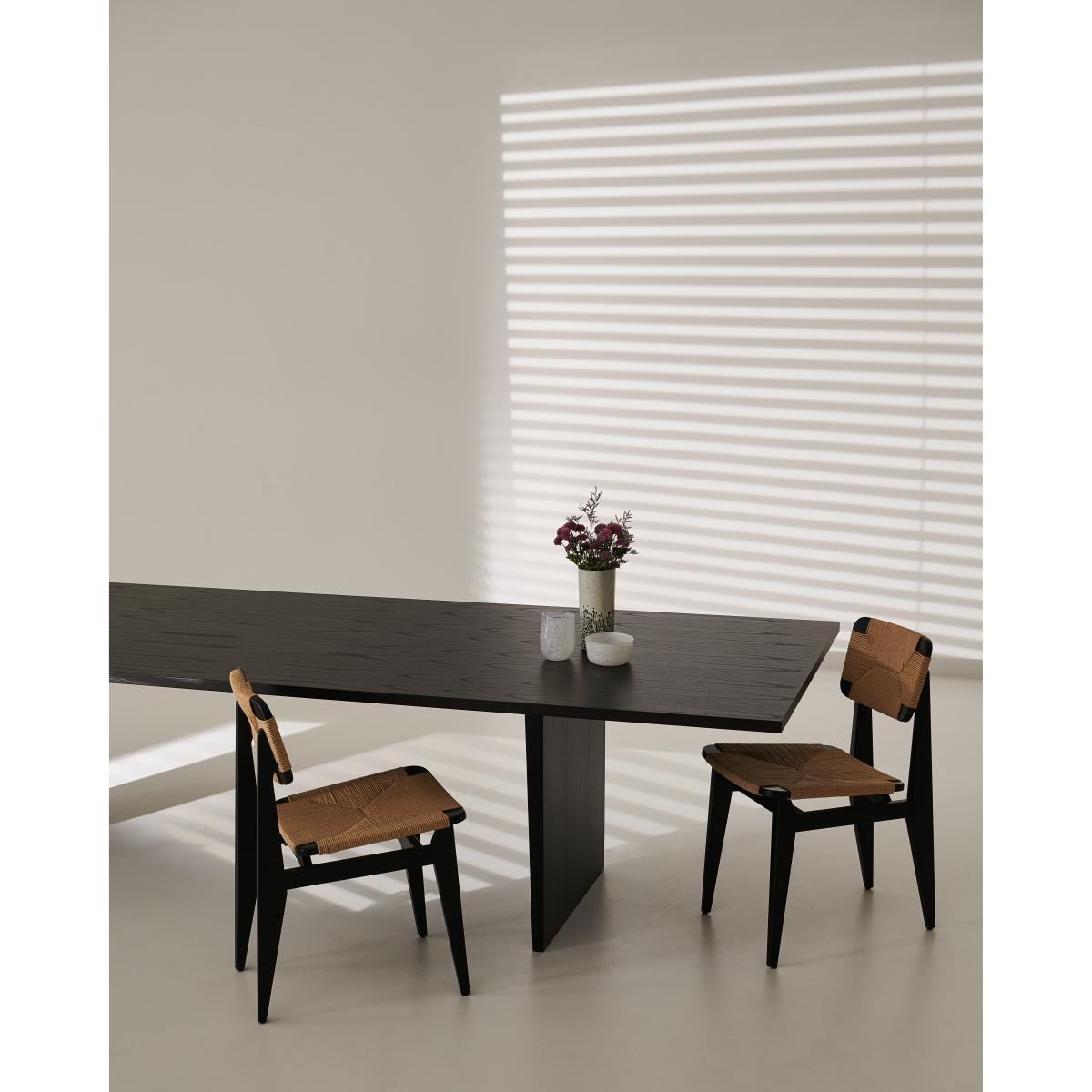 Gubi Private dining room table 100x320 cm Brown-black stained oak – image 5