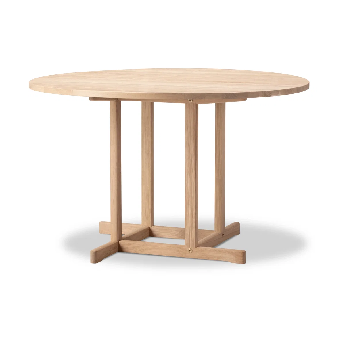 Fredericia Furniture BM80 Mogensen Shaker Table table Ø120 cm Soaped oak – image 2