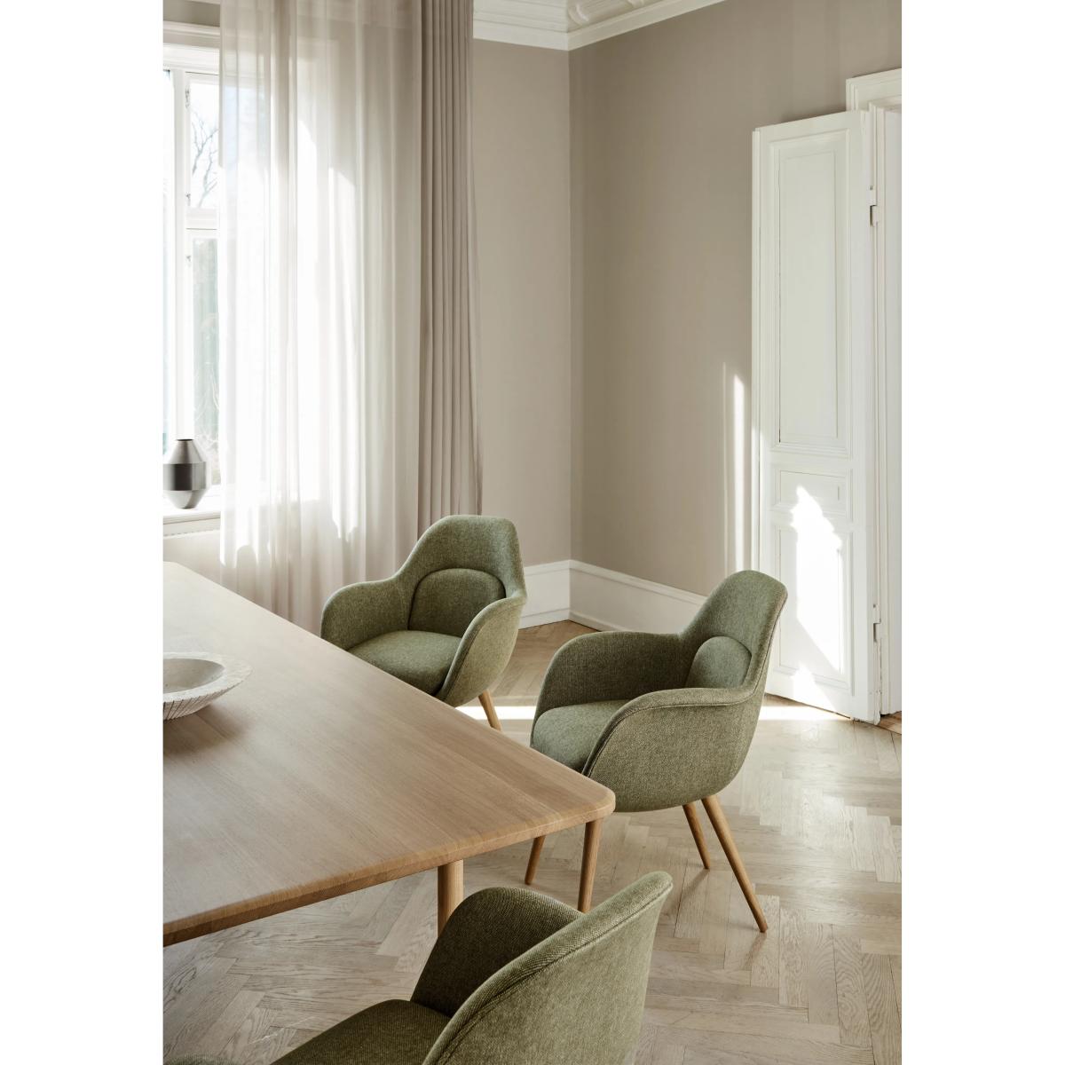 Fredericia Furniture Post 6441 dining table 270x100 cm Oak soap – image 4