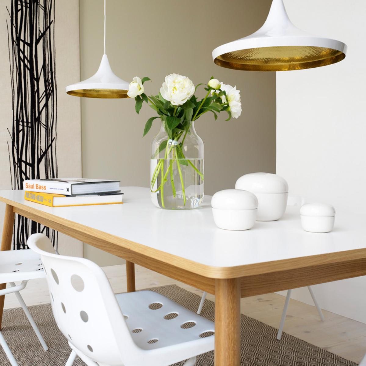 Zweed Dino 200 dining table White. oak stand. new – image 2