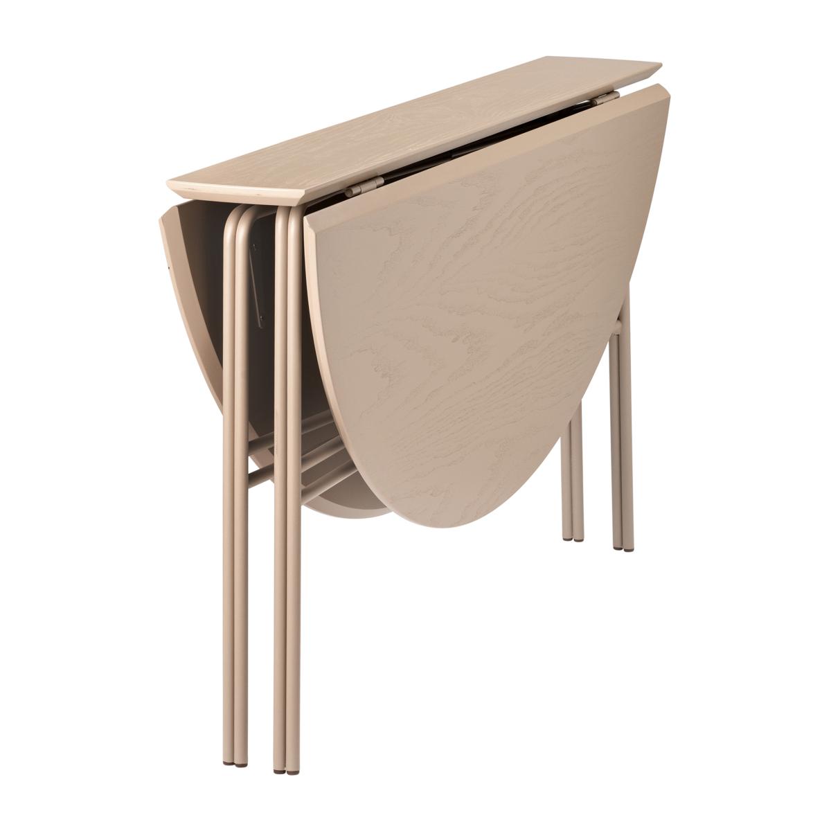 Broste Copenhagen Oda dining table Ø120 cm Warm beige – image 3