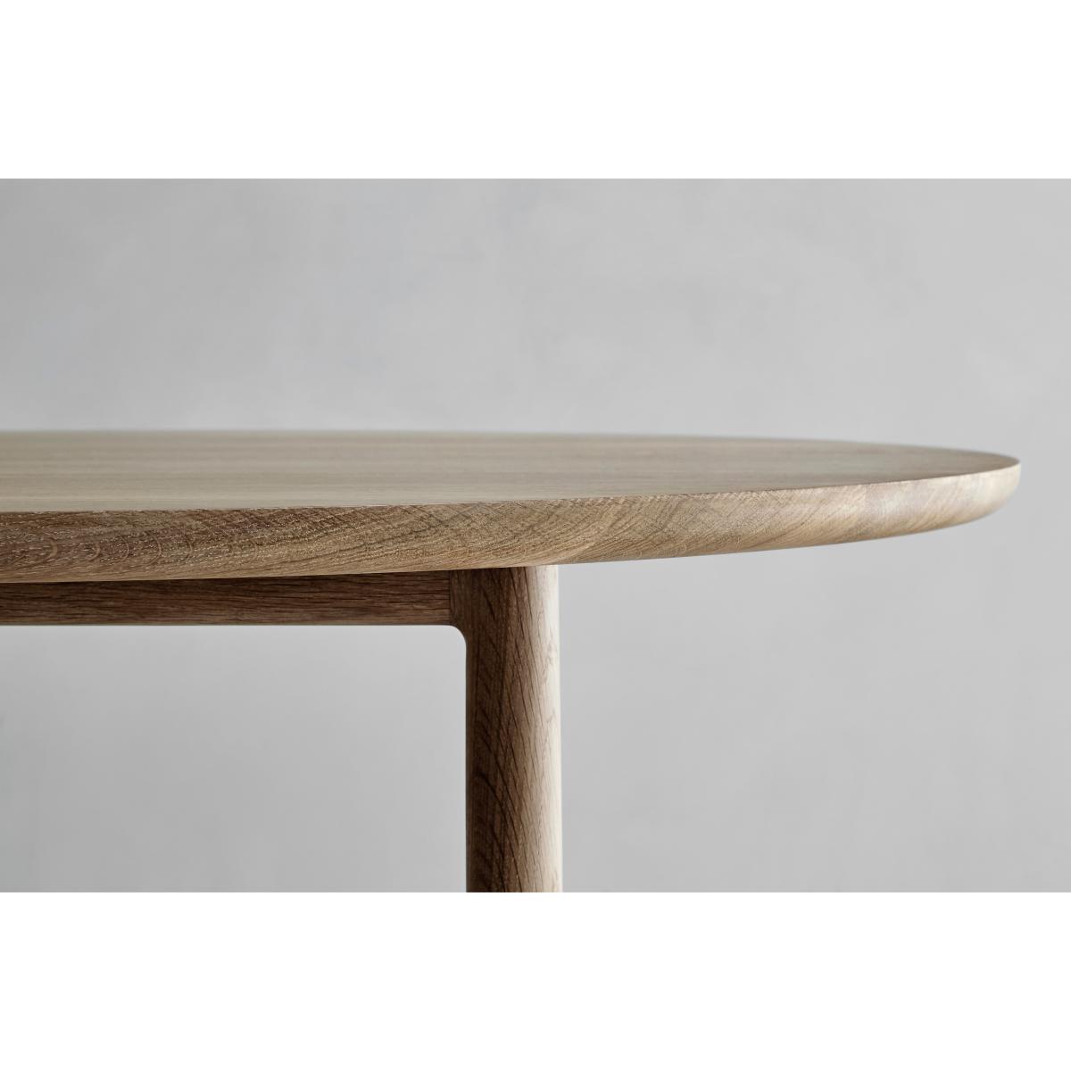 Brdr. Krüger Arv dining table Ø120 cm White oiled oak – image 4