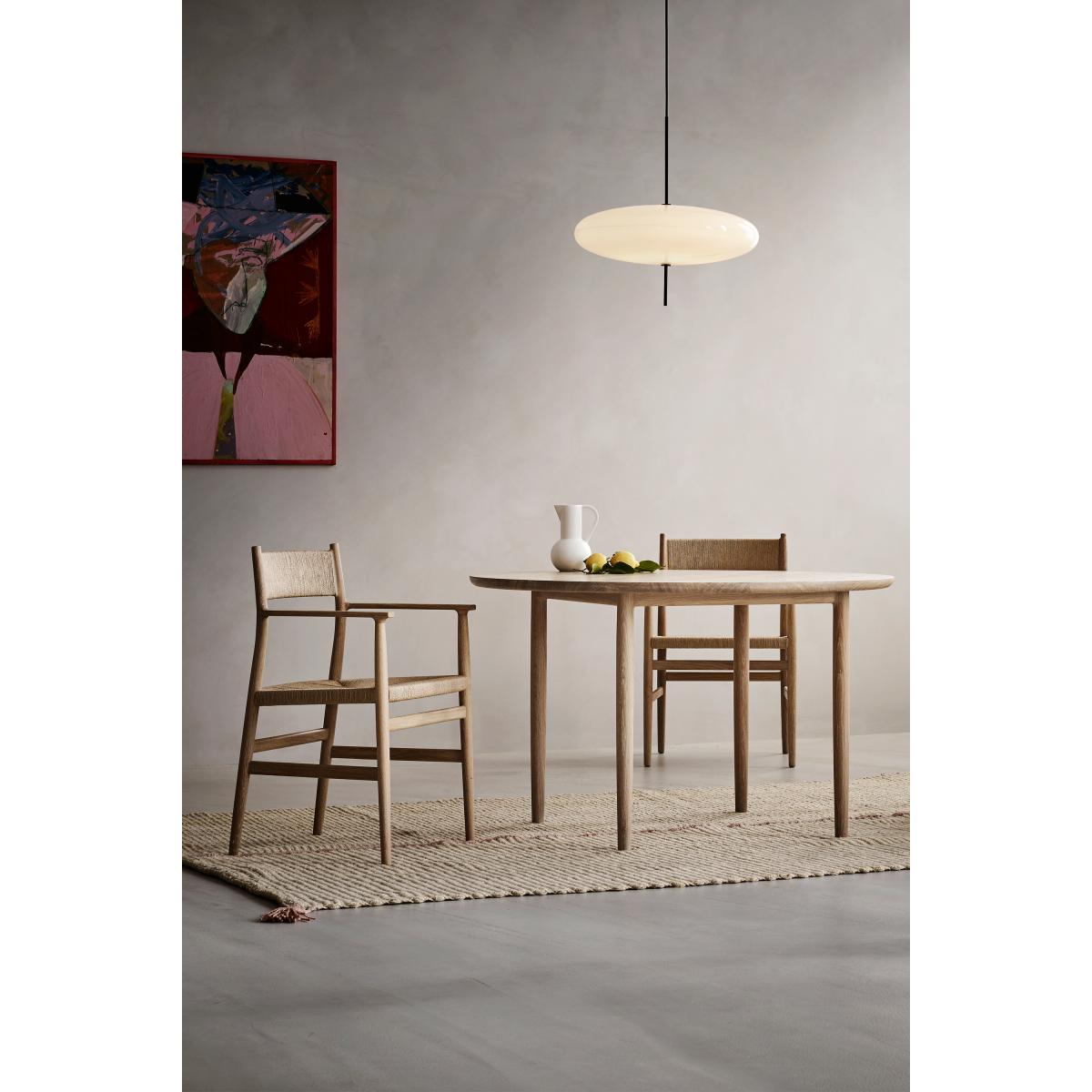 Brdr. Krüger Arv dining table Ø120 cm White oiled oak – image 6