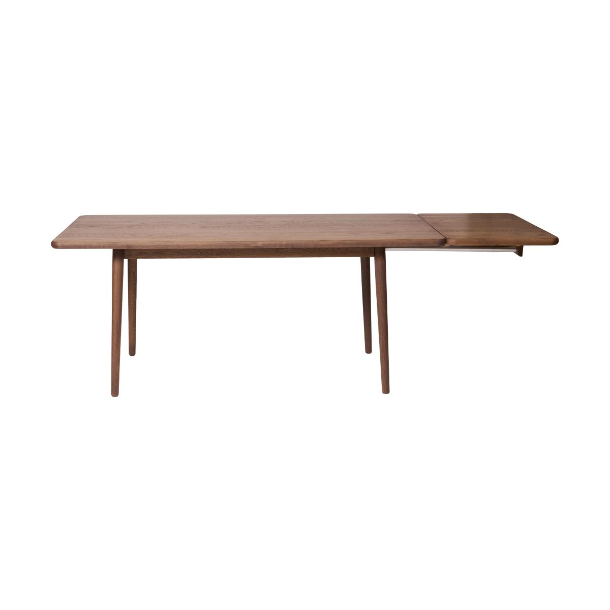 Stolab Miss Holly table Special Edition  175x82 cm + 1 extension piece 50 cm Oak Chocolat Oil – image 3