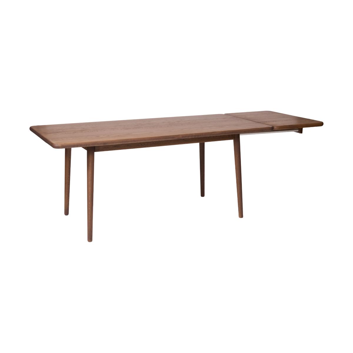 Stolab Miss Holly table Special Edition  175x82 cm + 1 extension piece 50 cm Oak Chocolat Oil – image 4