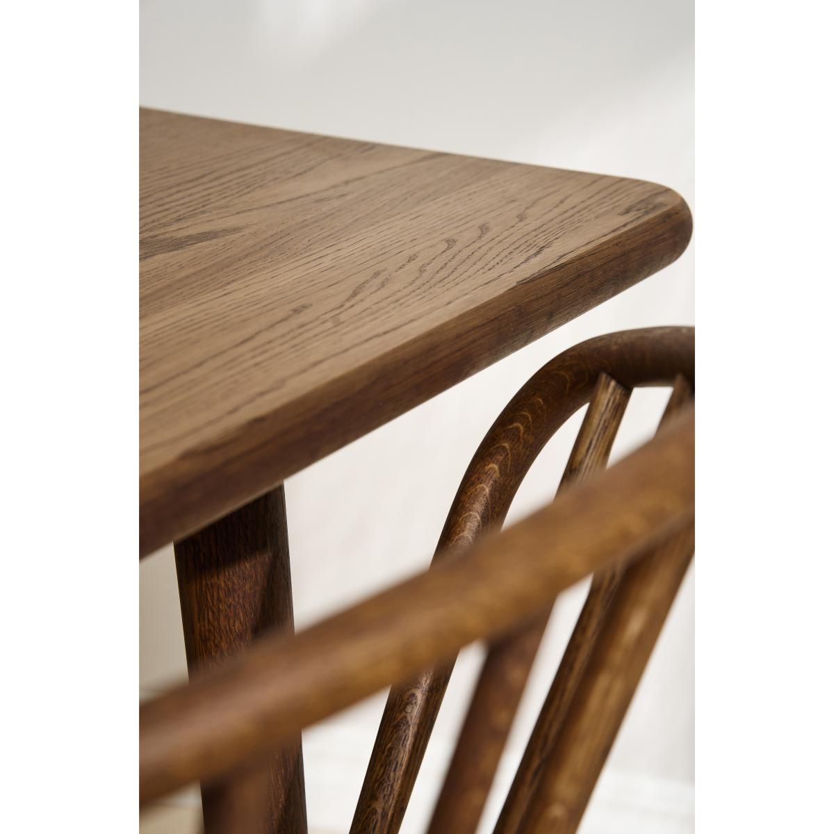 Stolab Miss Holly table Special Edition  175x82 cm + 1 extension piece 50 cm Oak Chocolat Oil – image 5