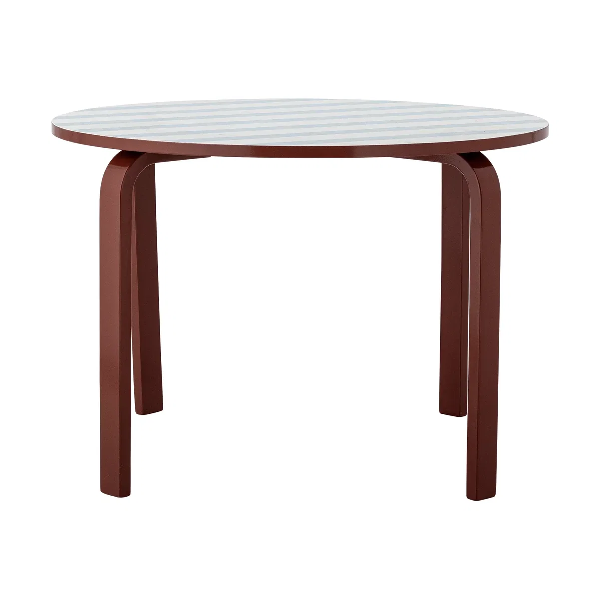 Bloomingville Liova table Blue-white Ø65 cm – image 1