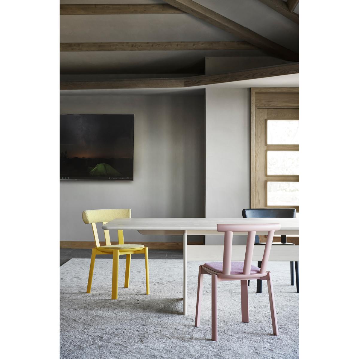 Stolab Alt table 90x320 cm birch Light matte lacquer – image 2