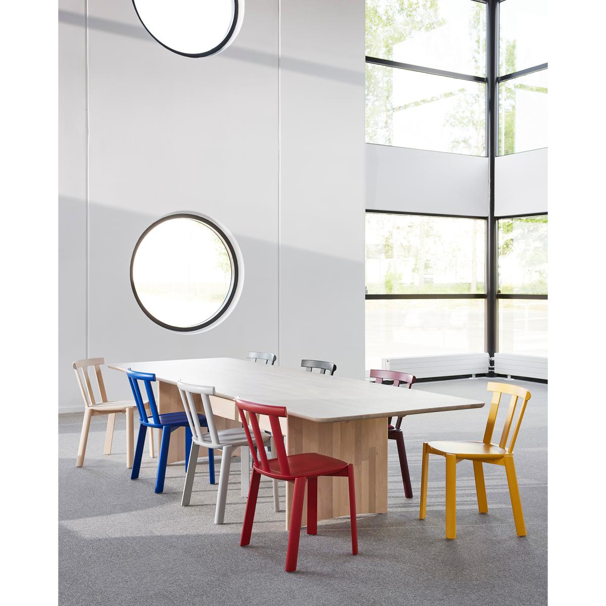 Stolab Alt table 90x320 cm birch Light matte lacquer – image 8