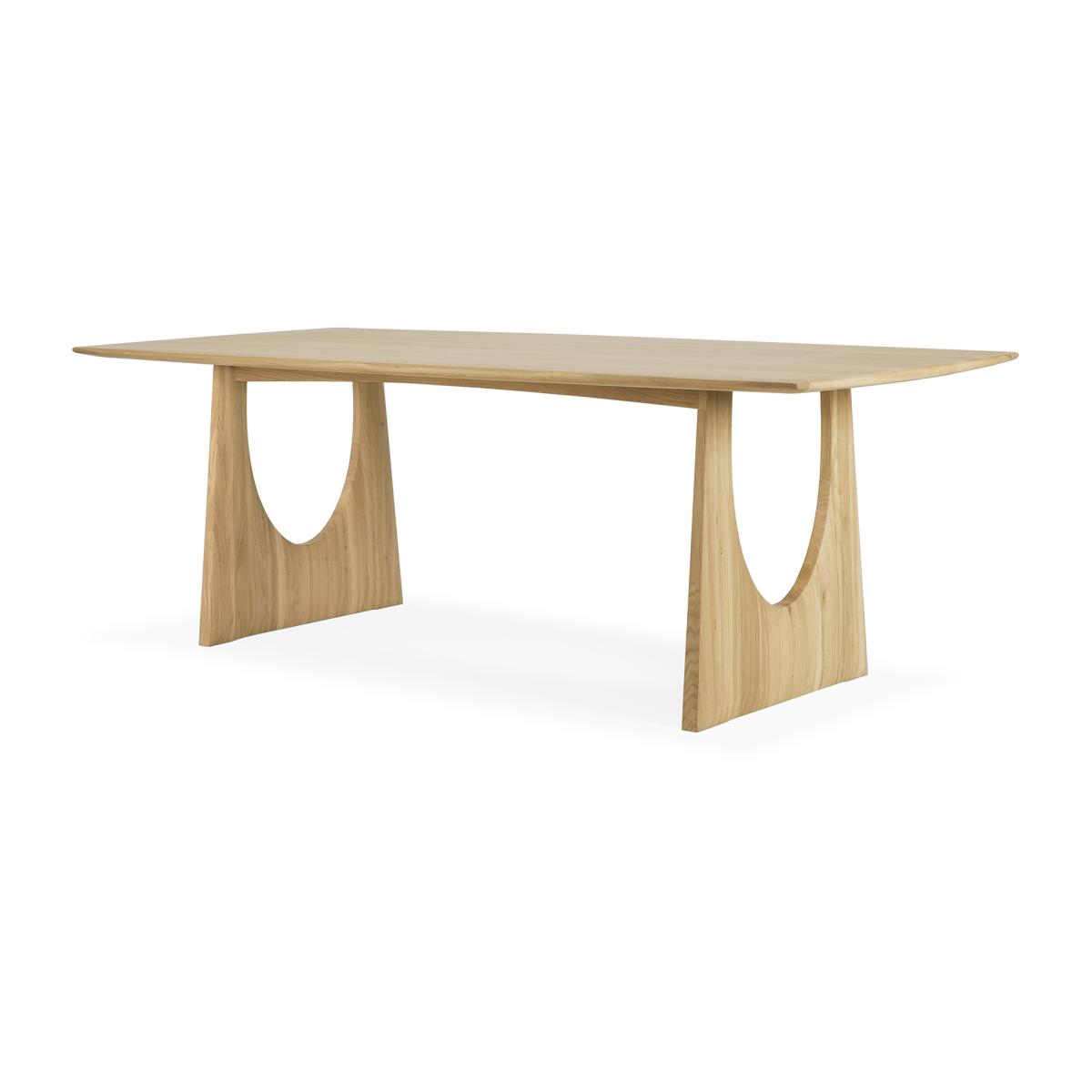 Ethnicraft Geometric dining table Oak 220x100 cm – image 4
