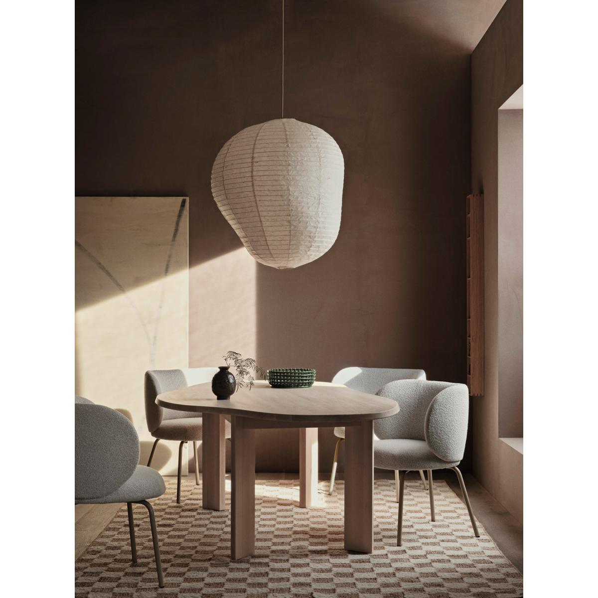ferm LIVING Tarn dining table 118.5x220 cm White Oiled Beech – image 3