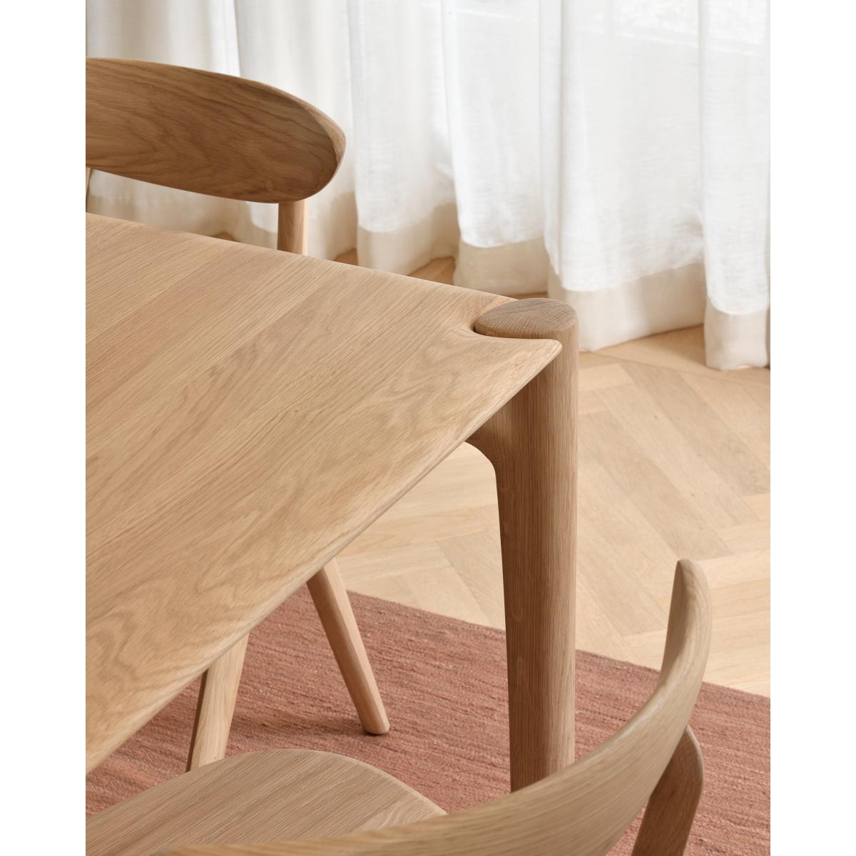 Ethnicraft PI dining table hardwax oiled oak 220 x 95 x 76 cm – image 6