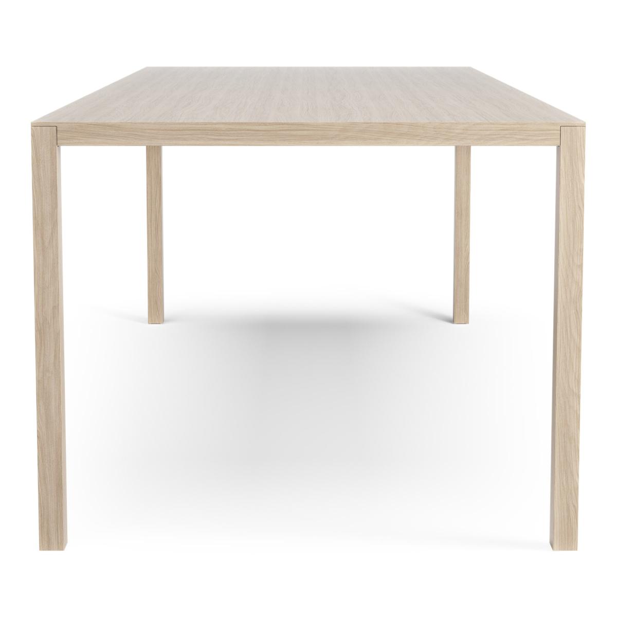Swedese Bespoke table 90x200 cm Oak white pigment – image 2