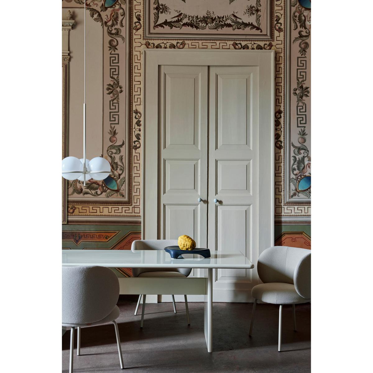 ferm LIVING Rink dining table small 200x90x74 cm Eggshell – image 3