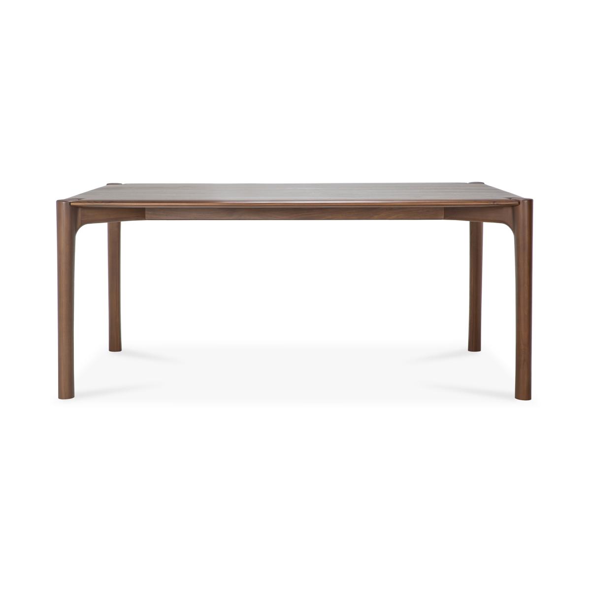 Ethnicraft PI Dining table 180x90 cm Lacquered teak brown – image 4