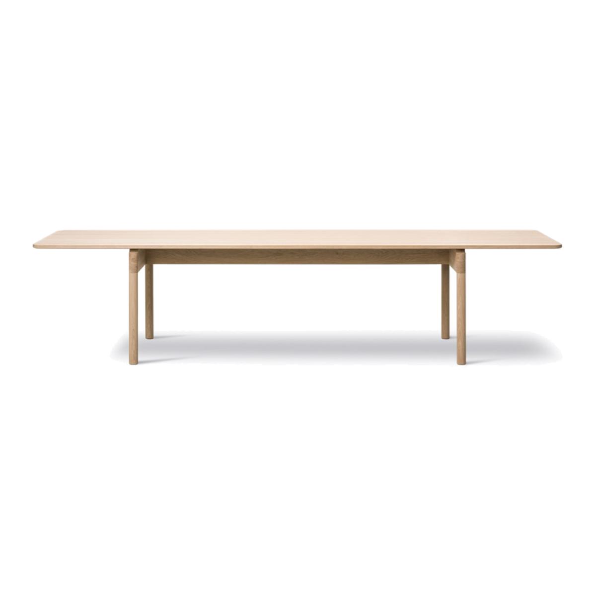 Fredericia Furniture Post 6442 dining table Light oiled oak 100x320 cm – image 1