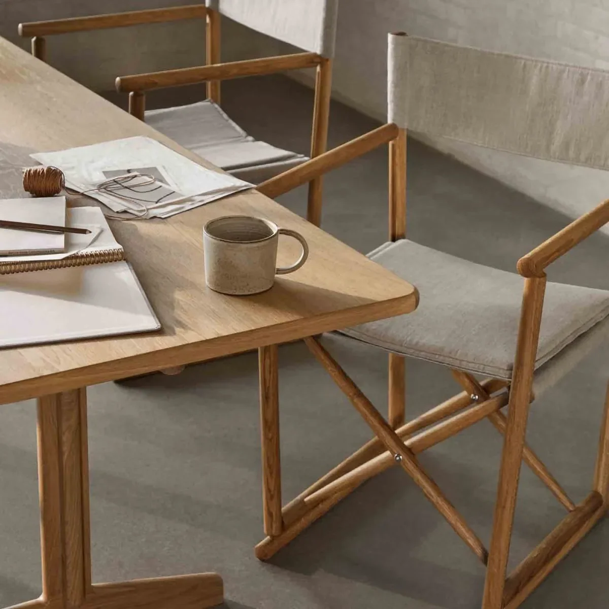 FDB Møbler C64 Shaker dining table 90x180 cm Oak solid oiled – image 3