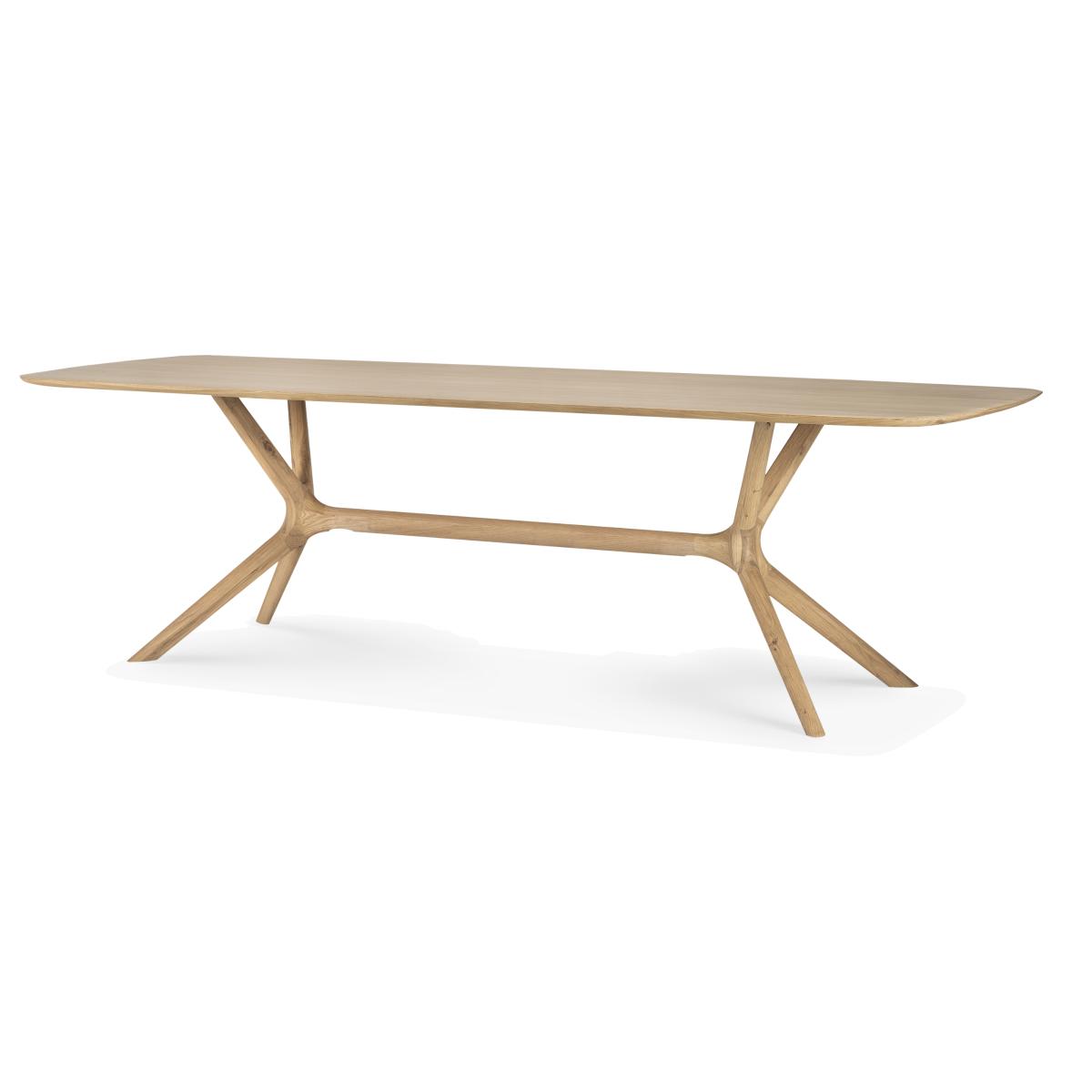 Ethnicraft X dining table 250x100 cm Oak – image 1