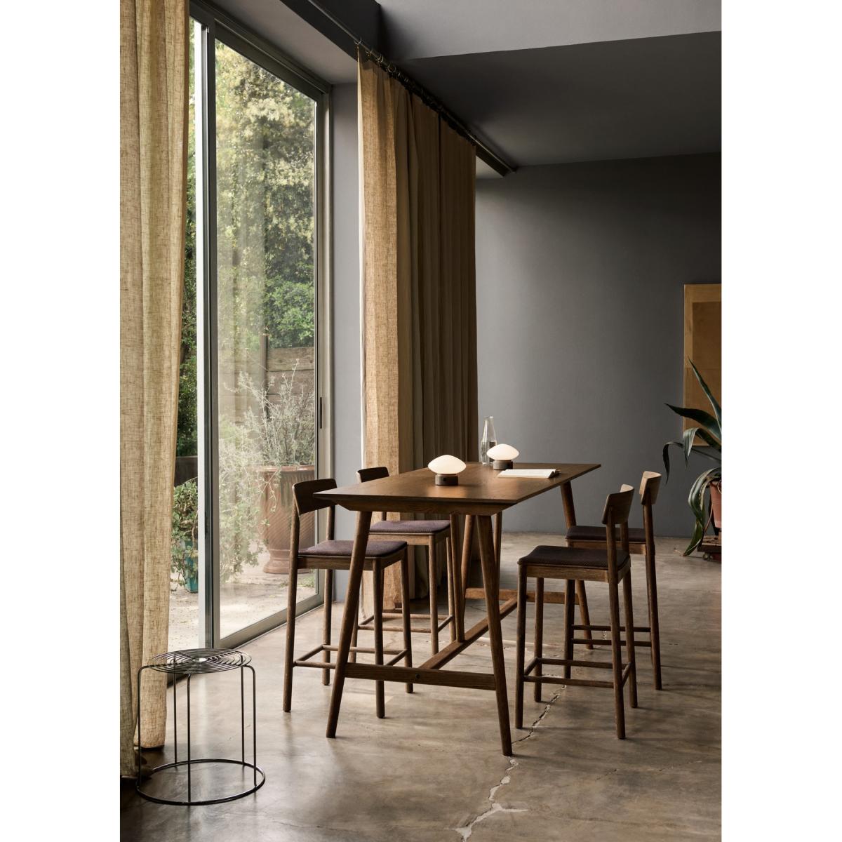 &Tradition In Between SK26 Counter Table 190x80x95 cm Smoked lacquered oak – image 2