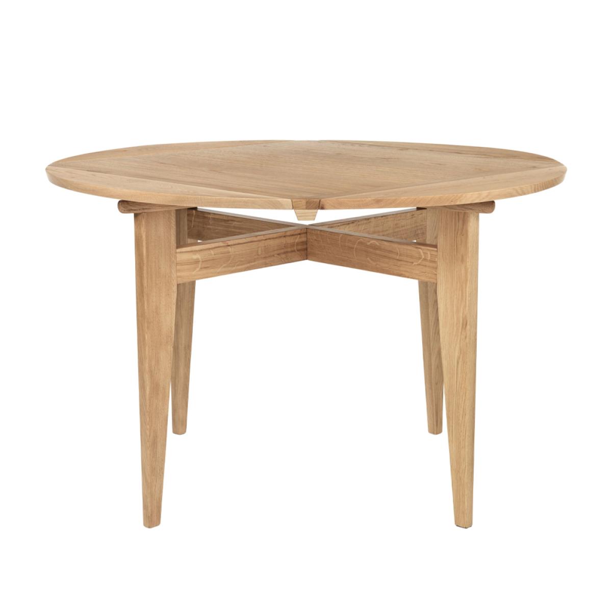 Gubi B-Table dining table Oak matte lacqured – image 2