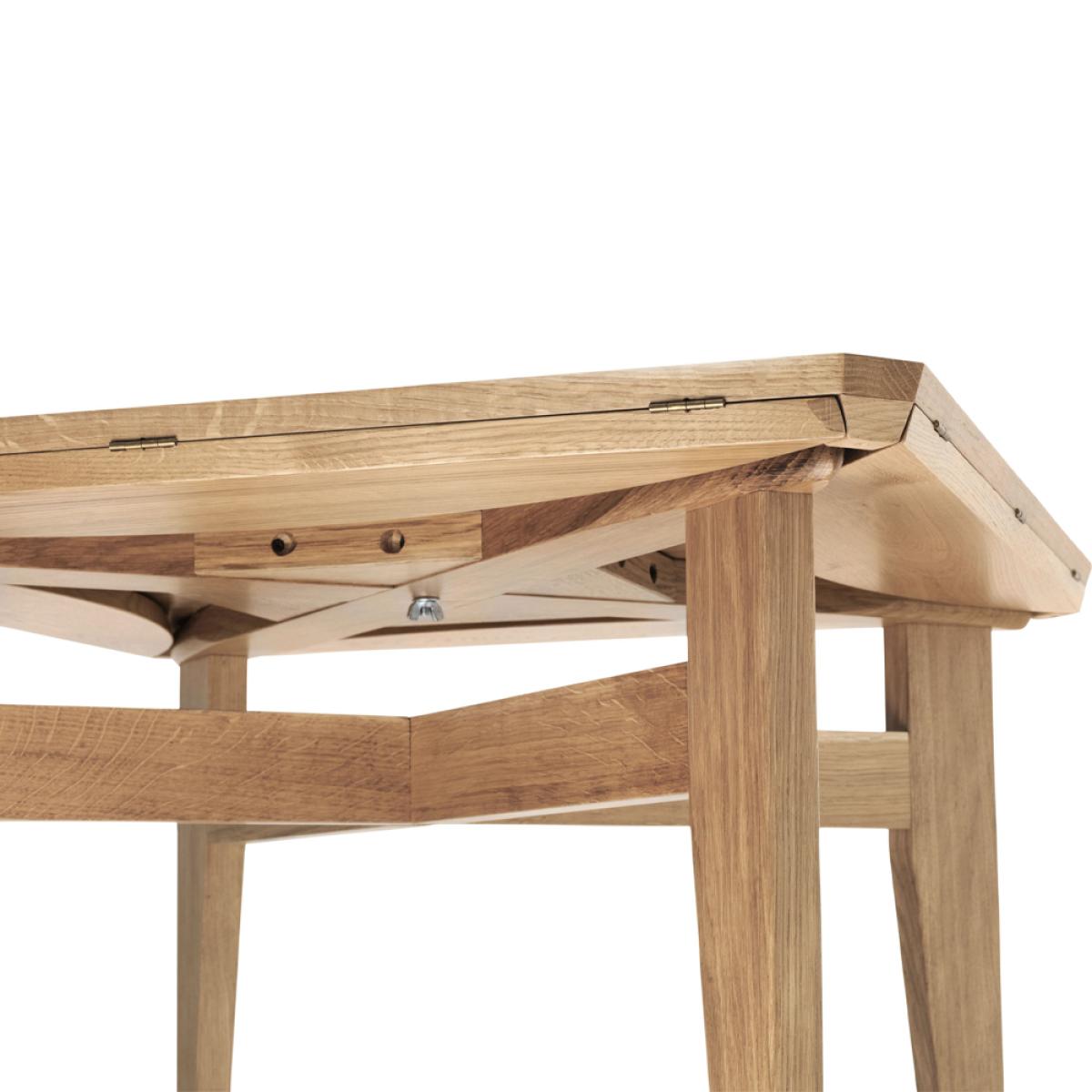Gubi B-Table dining table Oak matte lacqured – image 3