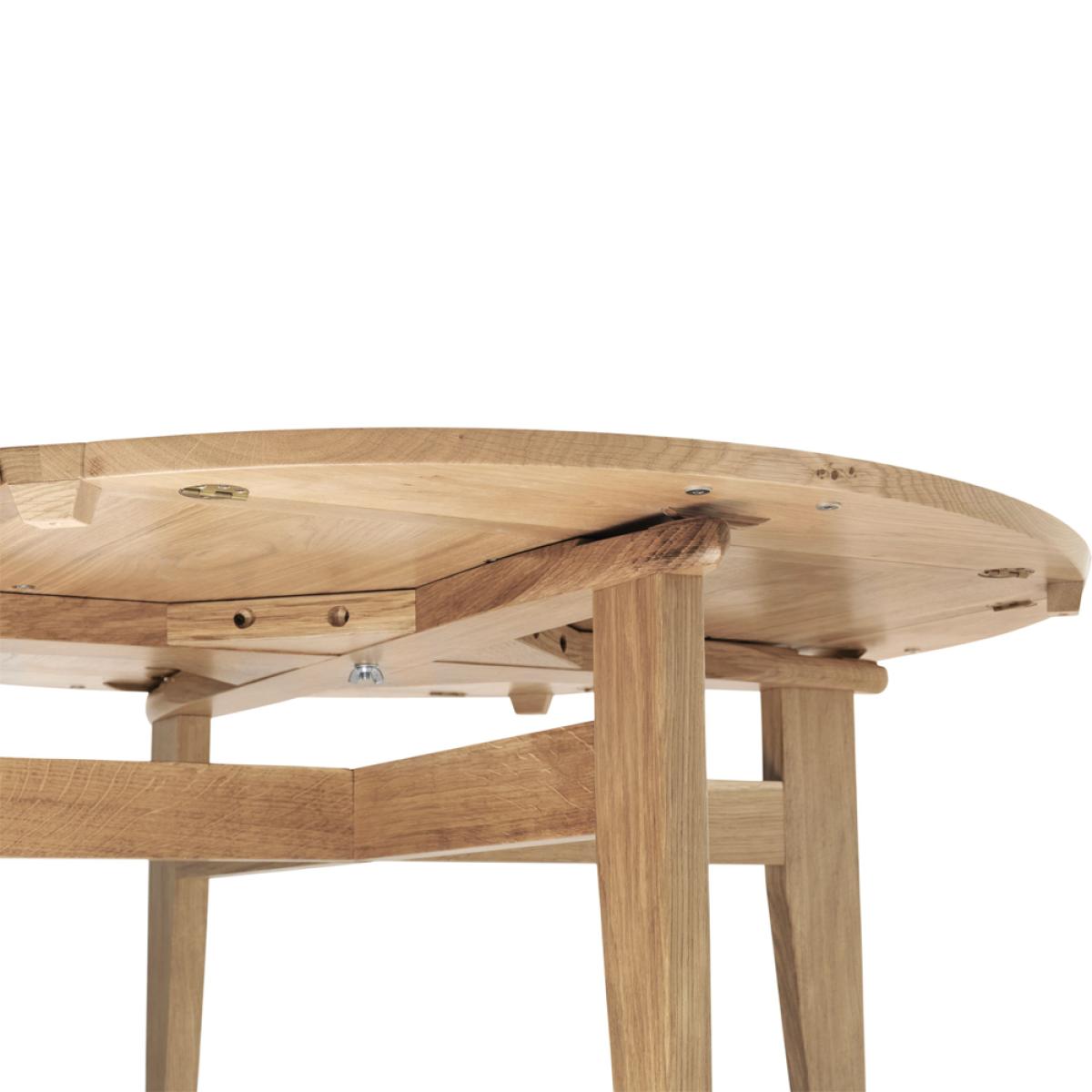 Gubi B-Table dining table Oak matte lacqured – image 4