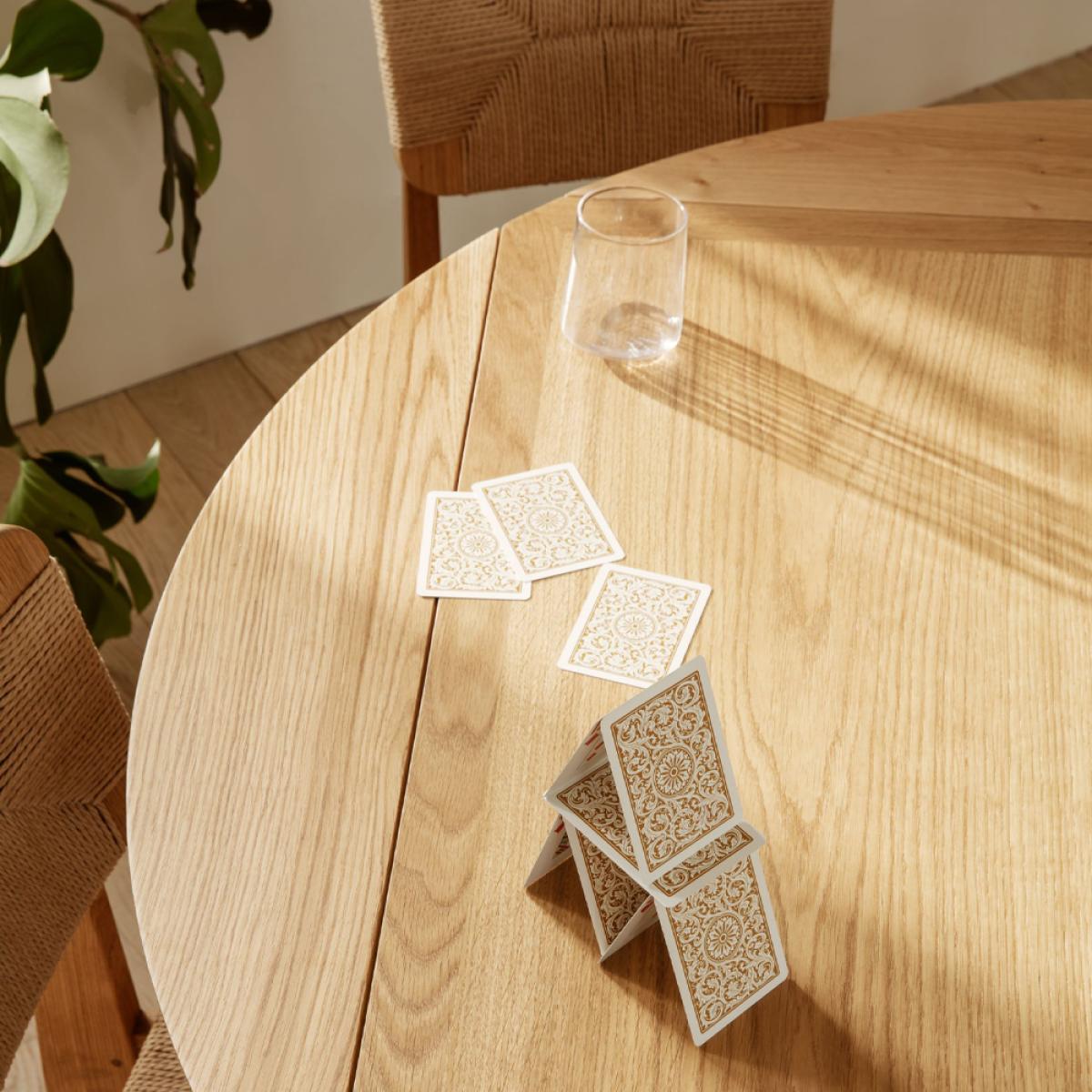 Gubi B-Table dining table Oak matte lacqured – image 7
