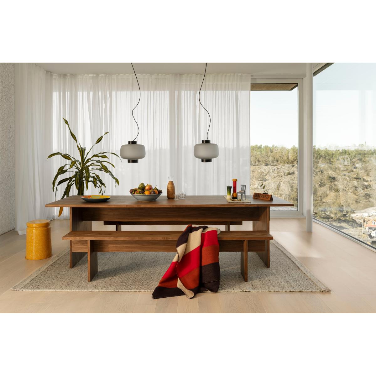 Hem Bookmatch dining table 220 cm Walnut – image 2