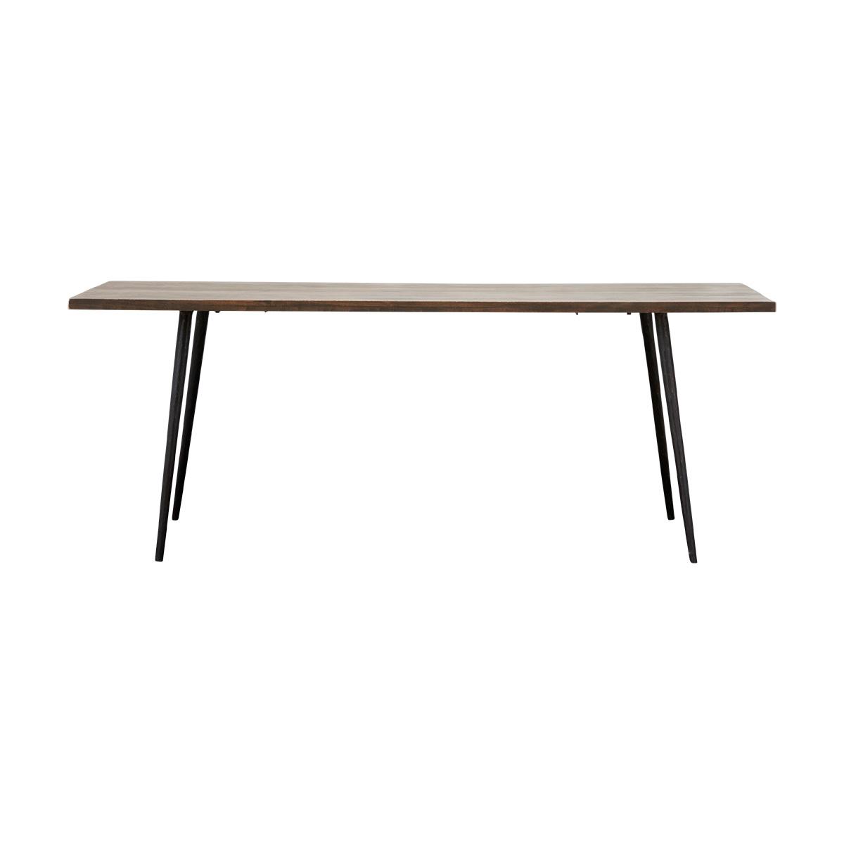 House Doctor Club dining table 80x200 cm Black – image 2